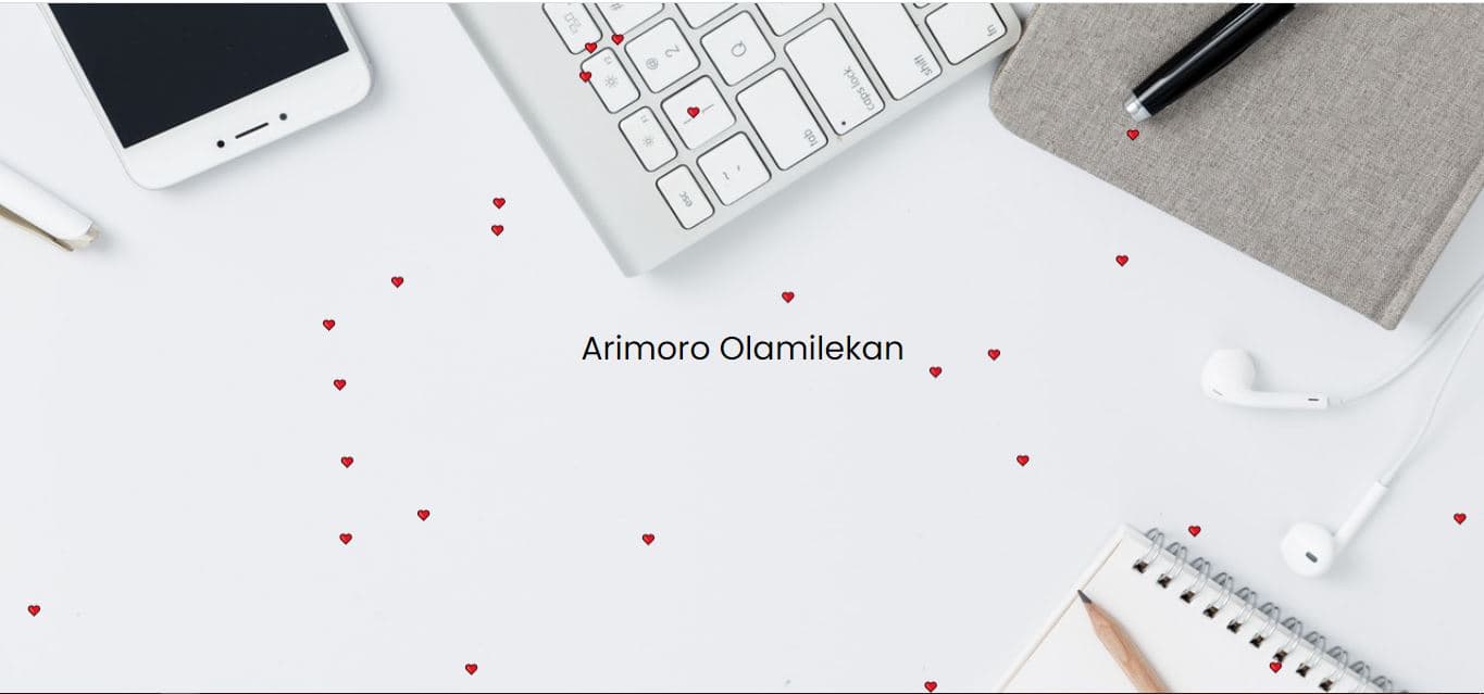 Building an Auto-write-text and Heart Rain App with HTML, CSS & Vanilla JavaScript.